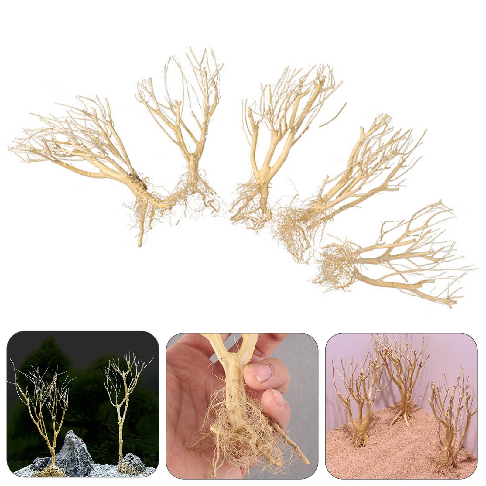 Aquarium Plant On Wood - Nuevo Adorno de Madera para Acuario,
