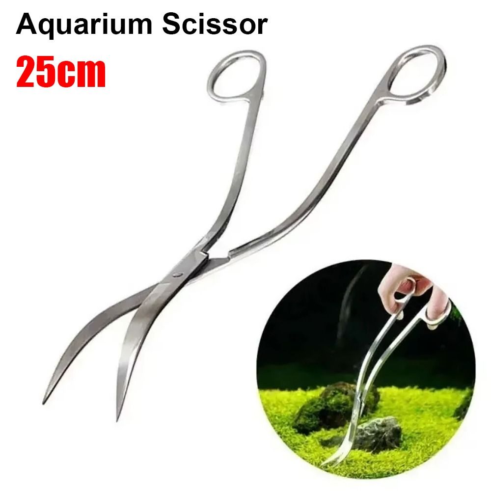Planted Aquarium Tools - Tijeras para Acuario de Acero Inoxidable,