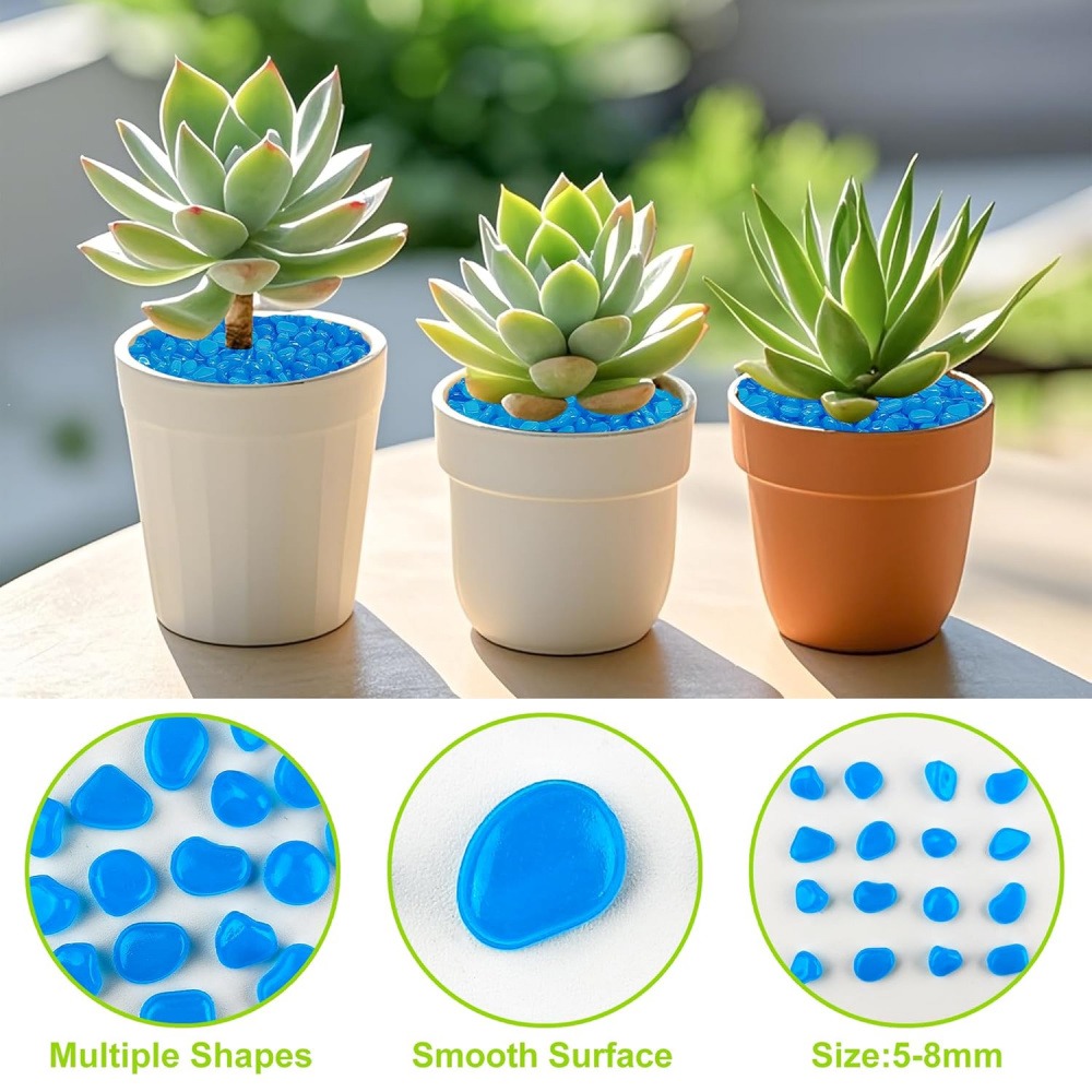 Planted Aquarium Materials - Paquete de 100 piedras que brillan