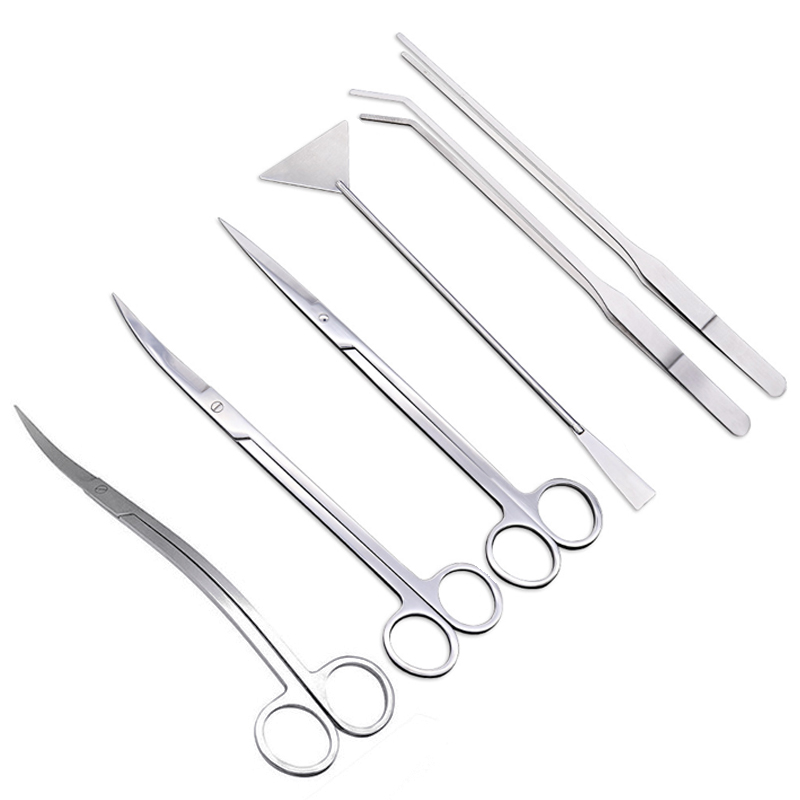 Planted Aquarium Tools - Tijeras para acuario, pinzas, herramienta para