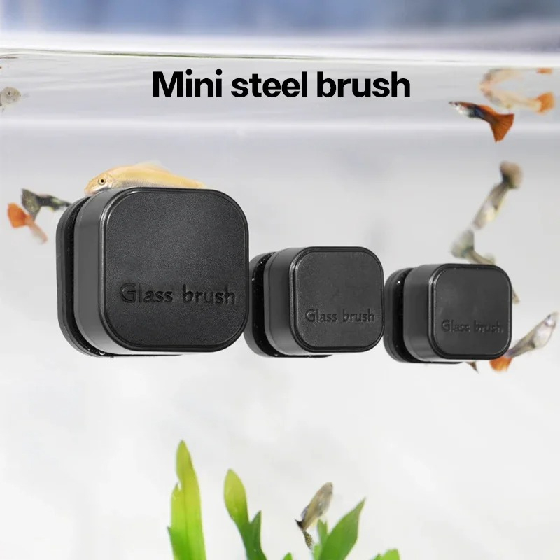 Mini cepillo magnético cuadrad - Planted Aquarium Tools reseña y precio