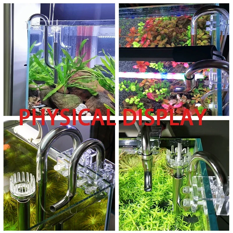 Tubo de Filtro de Acero Inoxid - Planted Aquarium Cleaning reseña y precio