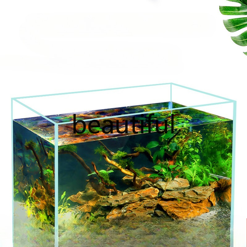 Jinjing pecera de vidrio ultra - Planted Aquarium Materials reseña y precio