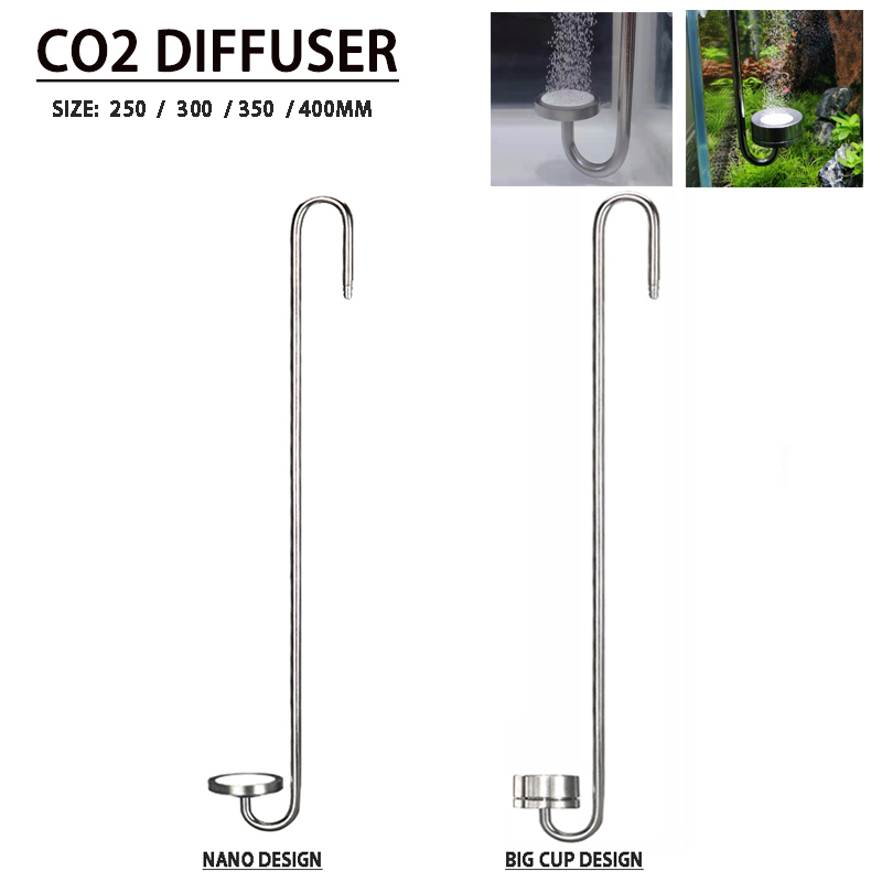 ZRDR-difusor de CO2 para acuar - Planted Aquarium Materials reseña y precio