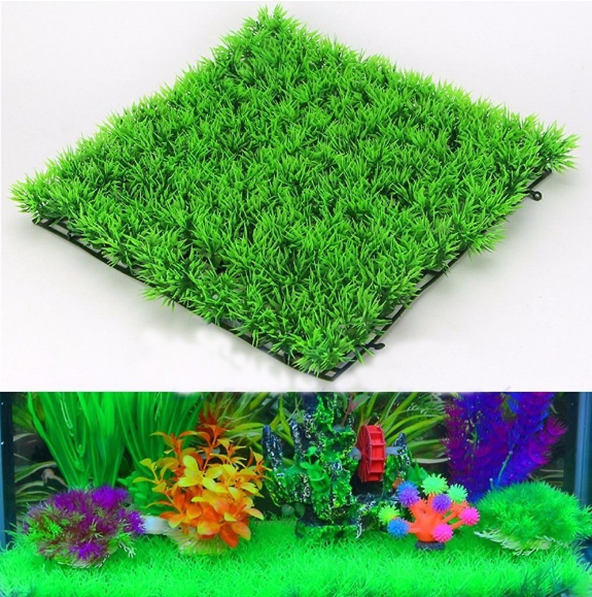 Hierba verde Artificial, céspe - Planted Aquarium Materials reseña y precio