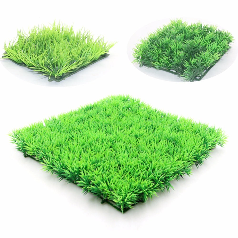 Hierba verde Artificial, céspe - Planted Aquarium Materials reseña y precio