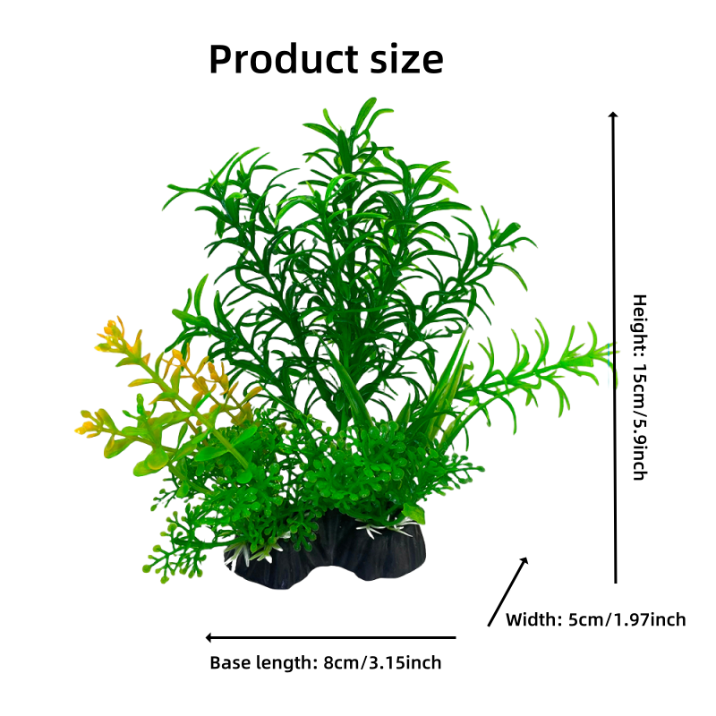 Juego de decoración para acuar - Planted Aquarium Materials reseña y precio