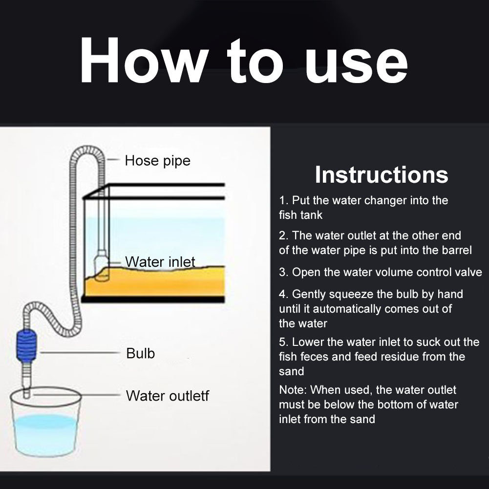 Filtro de agua de grava al vac - Planted Aquarium Cleaning reseña y precio