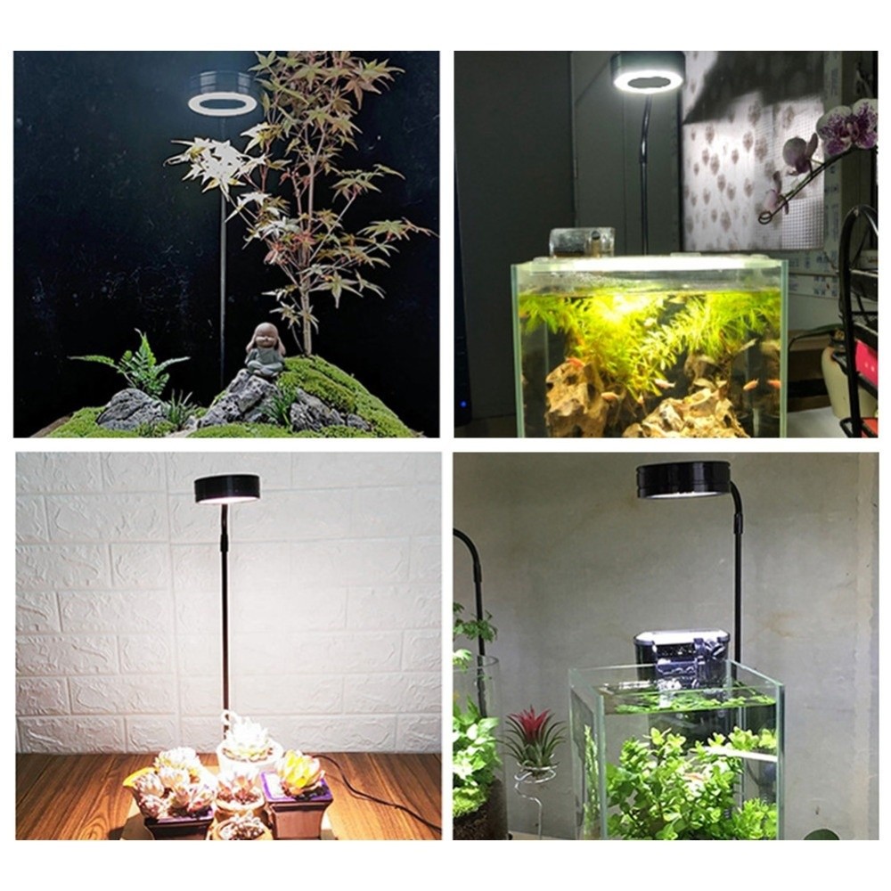 Lámpara LED para pecera de 10W - Aquarium Plant On Wood reseña y precio