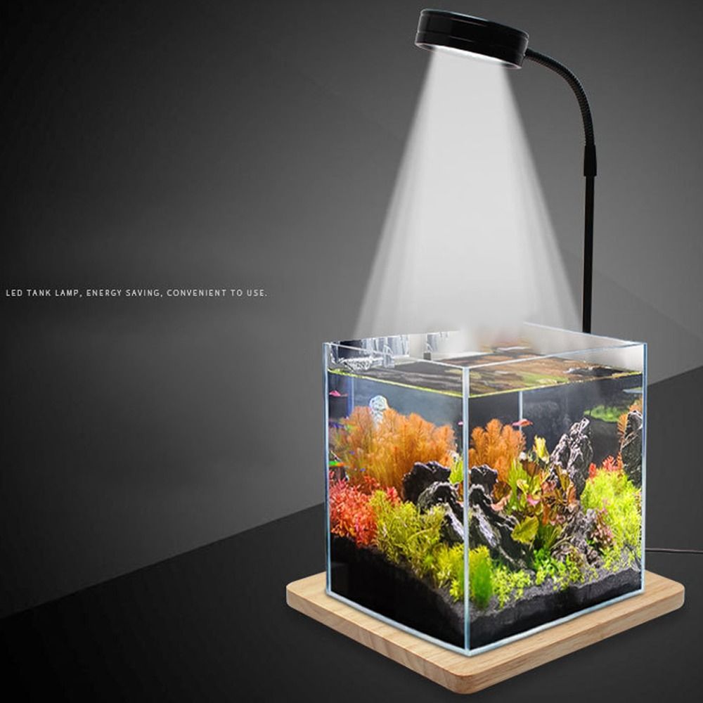Lámpara LED para pecera de 10W - Aquarium Plant On Wood reseña y precio