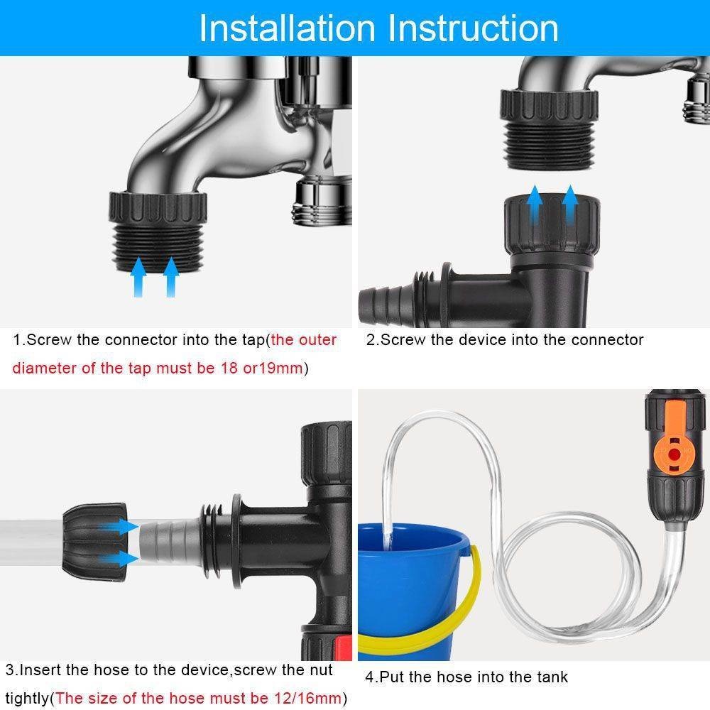 Accesorio cambiador de agua pa - Planted Aquarium Tools reseña y precio