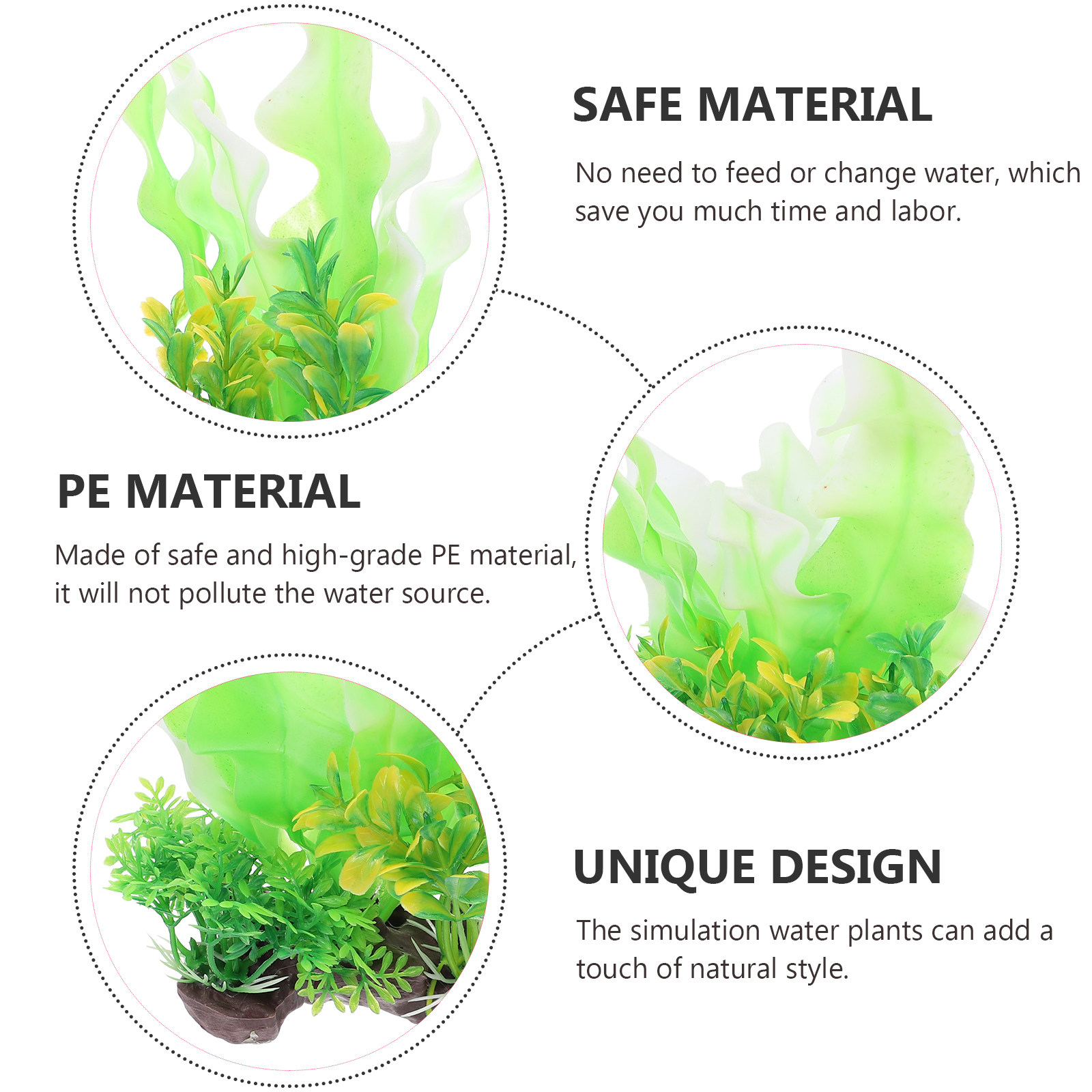 Plantas Artificiales Realistas - Planted Aquarium Materials reseña y precio