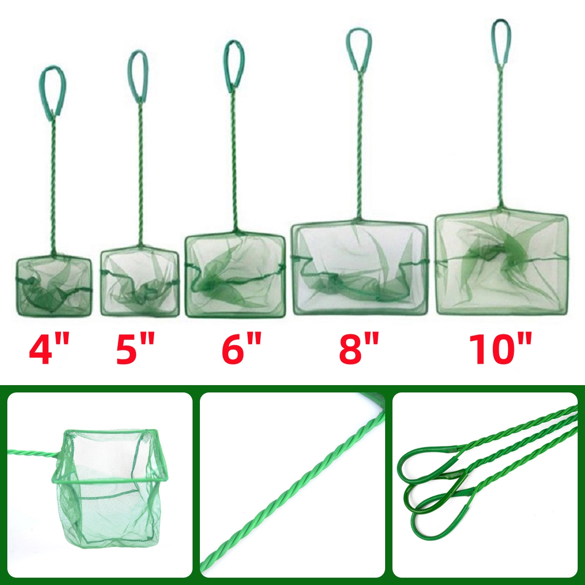 Red de pescado verde de nailon - Planted Aquarium Cleaning reseña y precio