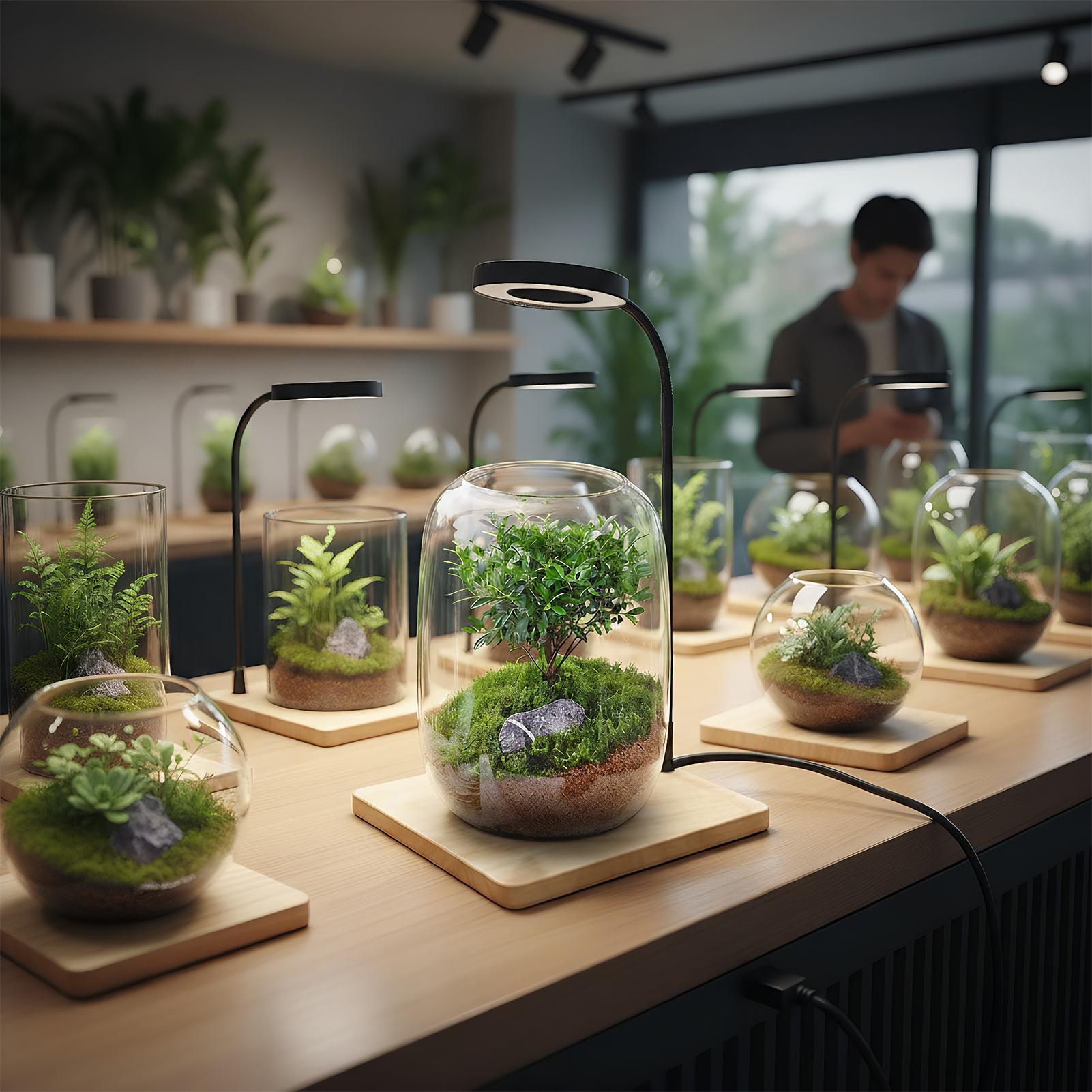 Luces de plantas para cultivo  - Aquarium Plant On Wood reseña y precio